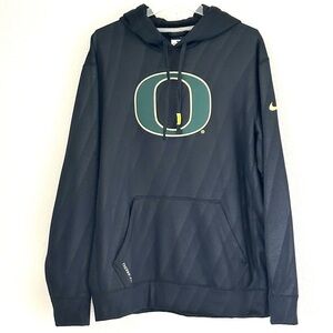 Nike Oregon Ducks Black Therma-Fit Hoodie